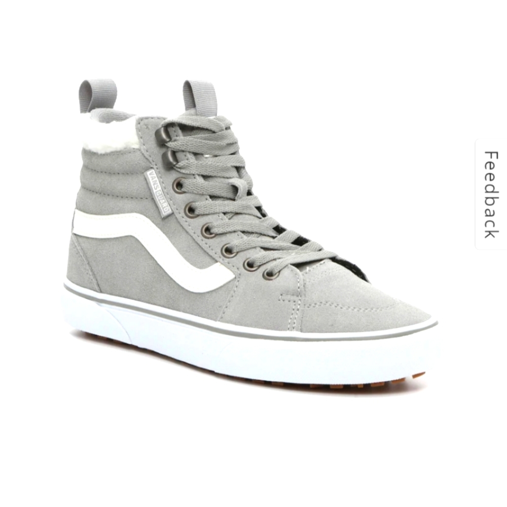 Vans Light Gray High-Top Sneakers
